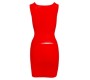 Late X Latex Dress red S