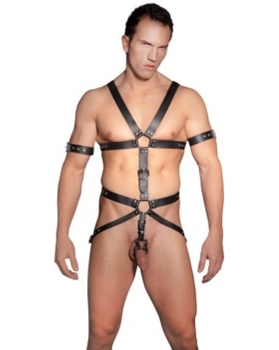 Zado Men's Leather Harness S/M