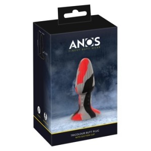 Anos Triple Color Butt Plug w