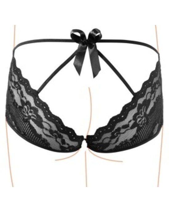 Cottelli Lingerie Melnas biksītes M