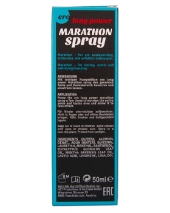 HOT Marathon Spray vīriešiem Long P.50ml