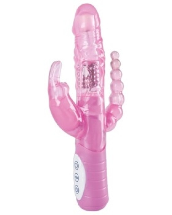 You2Toys Rabbit Dual Pleasure rozā