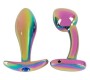 Anos Metal Butt Plug Set Rainb