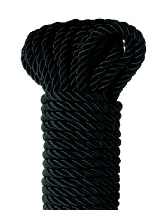 Fetish Fantasy Series FFS Deluxe Silk Rope Black