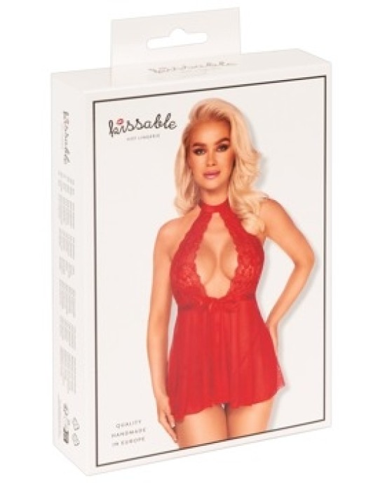 Kissable Babydoll red S/M