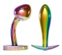 Anos Metal Butt Plug Set Rainb