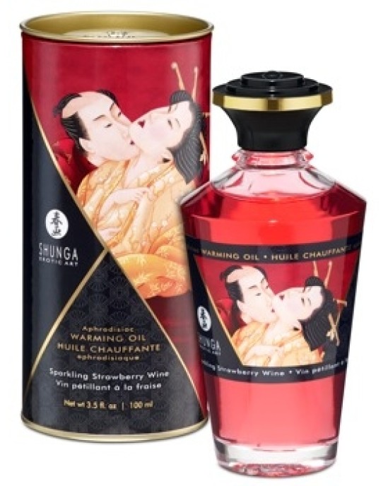 Shunga Oil Strawberry Wine 100 ml