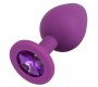 Colorful Joy Jewel Purple Plug