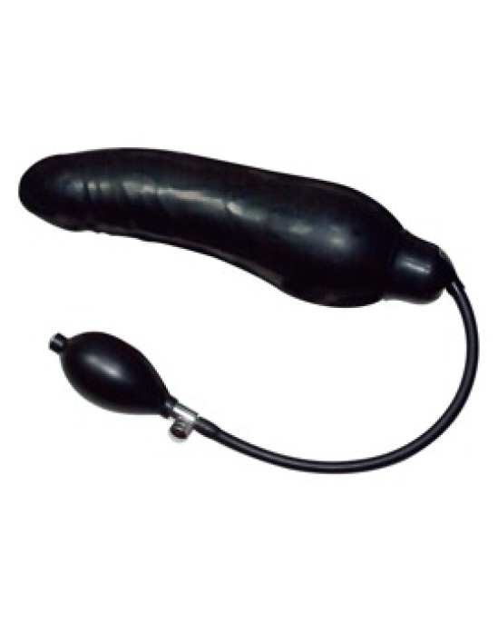 You2Toys Infl. Dildo Black Latex Balloo