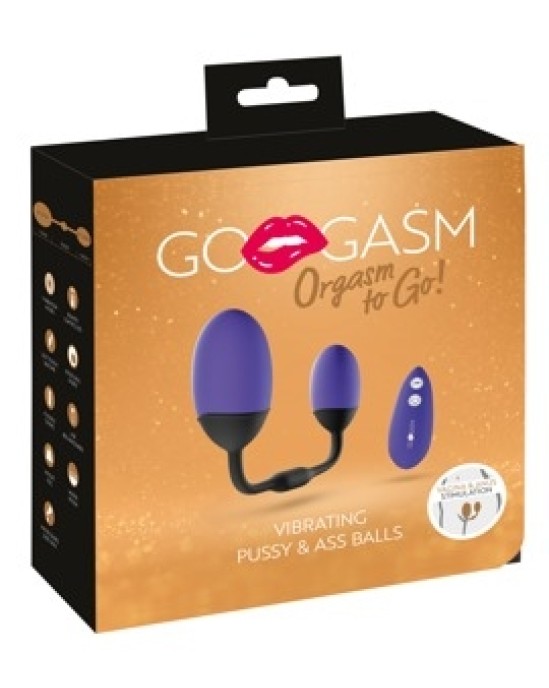 Gogasm Vibrating Pussy & Ass B