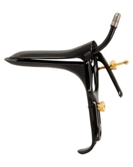 Fetish Collection Speculum w Air&Liquid Tube Gol