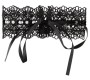 Cottelli Accessoires Embroidered Choker+Rhinestones