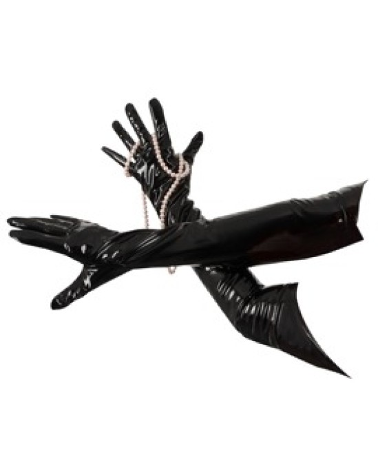 Black Level Vinyl Gloves black M