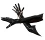 Black Level Vinyl Gloves black M