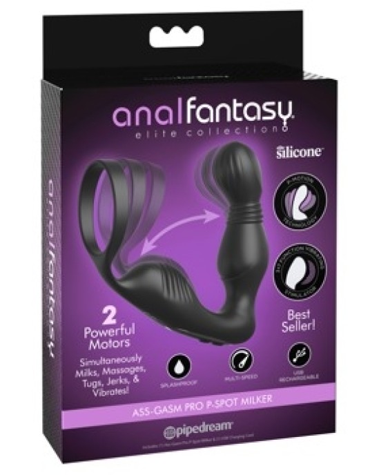 Anal Fantasy Elite AFE Ass-Gasm Pro P-Spot slaucējs