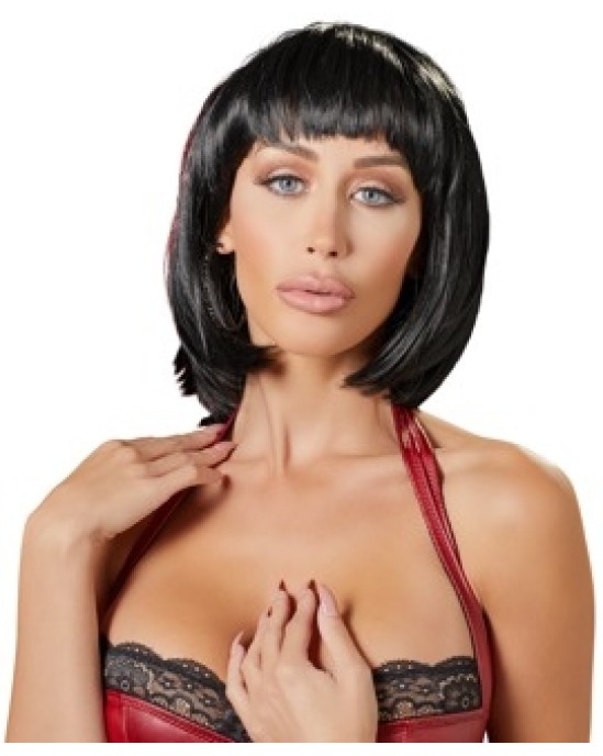 Cottelli Accessoires Black Bob Wig