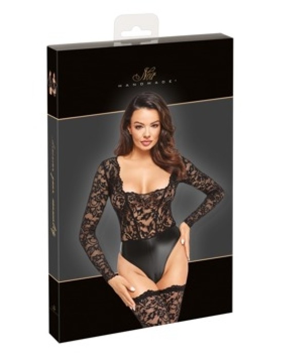 Noir lace body M