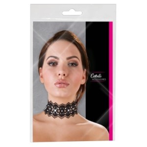 Cottelli Accessoires Izšūti Choker+Rhinestones