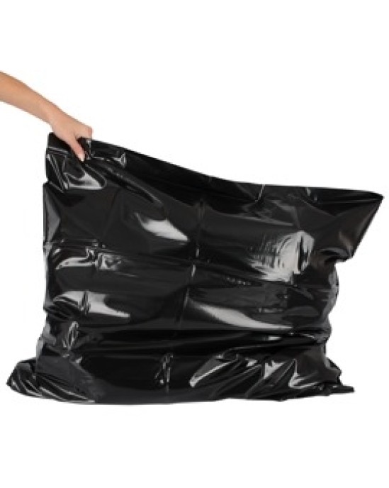 Fetish Collection Vinyl Pillowcase black