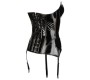 Black Level Vinyl Corset L