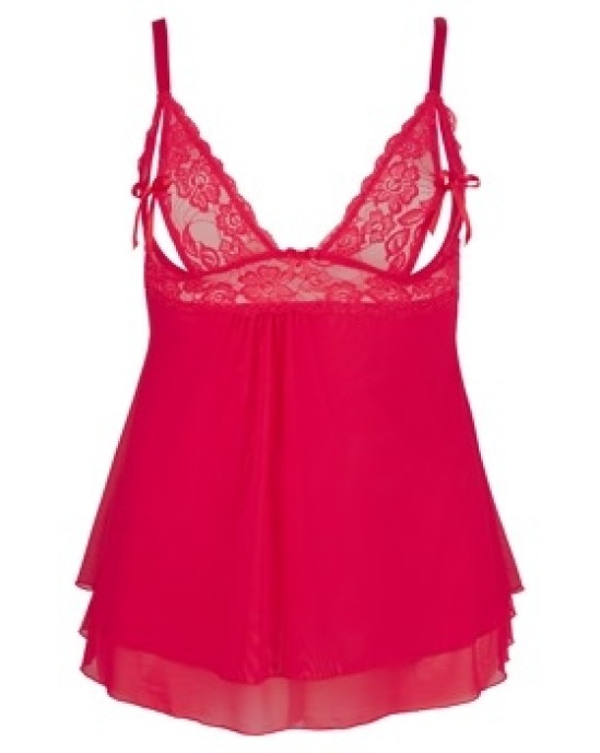 Cottelli Curves Babydoll red L