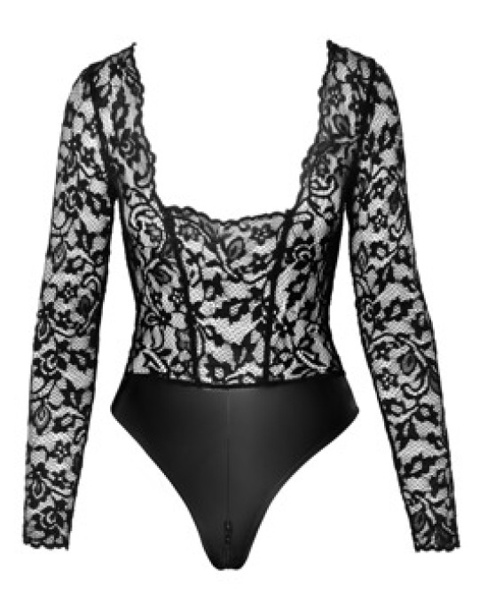 Noir lace body M