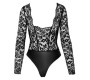 Noir lace body M