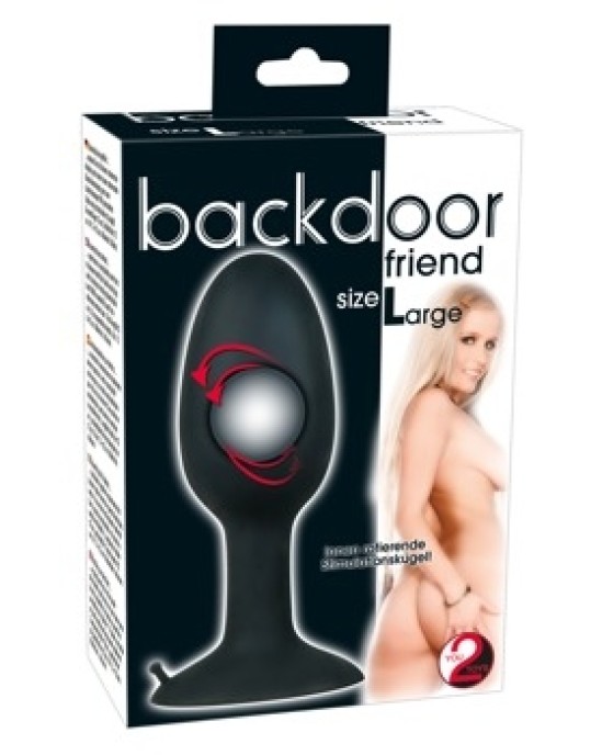 Backdoor Friend Large Silicone Plug