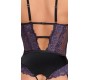 Cottelli Lingerie Korpuss melns/violeta M