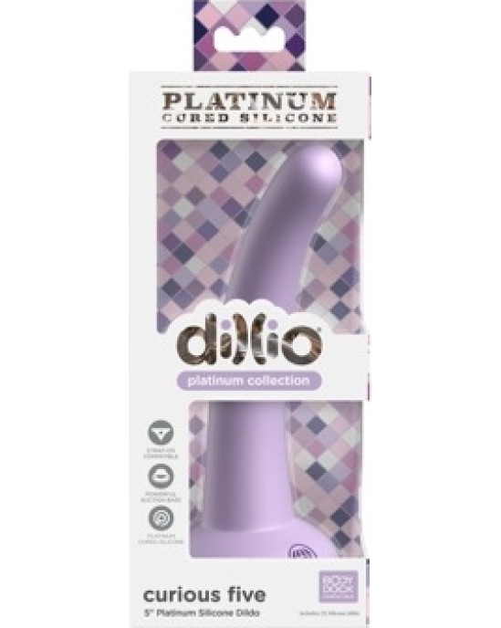 Dillio Platinum DP Curious Five Purple 5 дюймов