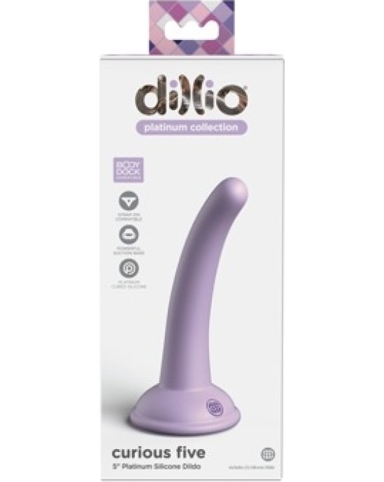 Dillio Platinum DP Curious Five Purple 5 inch