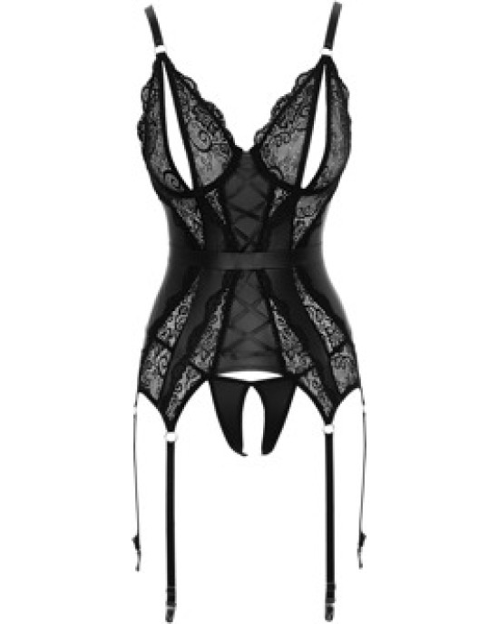 Cottelli Lingerie Basque XL bez kājstarpes