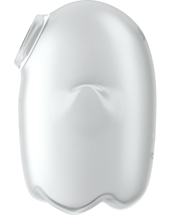 Satisfyer Air Pulse APMIERINĀTĀJS — GLOWING GOST GAISA PULSE UN VIBRATORS BALTS