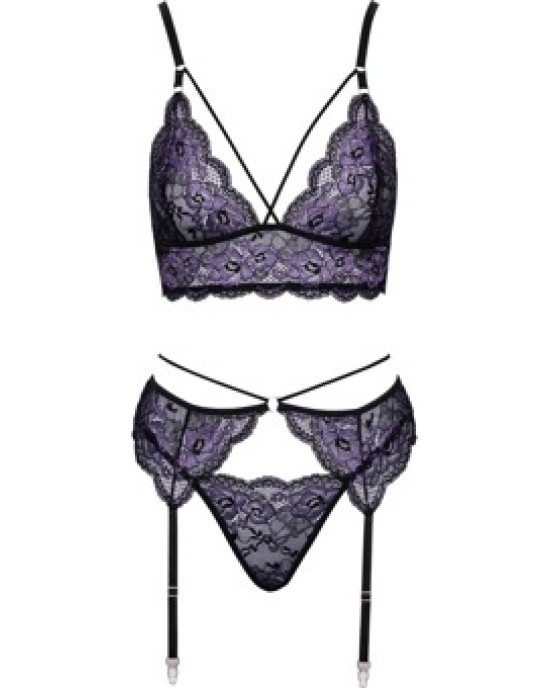 Cottelli Lingerie Krūštura piekavu komplekts S