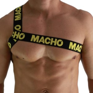 Macho Underwear MACHO - ROMĀŅU ZIKTAS DZELTENS L/XL