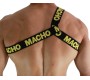 Macho Underwear MACHO - ROMAN HARNESS YELLOW L/XL