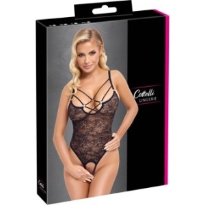 Cottelli Lingerie Mežģīņu ķermeņa gredzeni XL