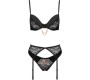 Cottelli Lingerie Bra Set Chain 80C/M