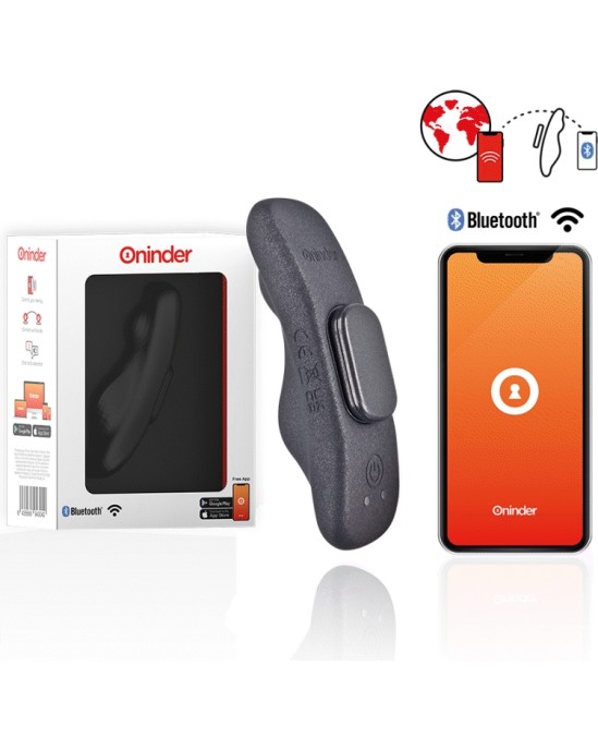 Oninder MANILAS BIKSES ATKĀRTOTI UZLĀDĒJAMS VIBRATORS 9 ĀTRUMS 9,6 CM X 2,6 CM — BEZMAKSAS LIETOTNE