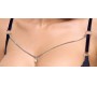 Cottelli Lingerie Shelf Bra Set Chain 75B/S