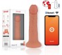 Oninder MEDIUM BOGOTÁ VIBRATOR DILDO 9 SPEEDS NATURAL 22 CM -O- 4.5 CM - FREE APP