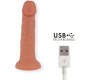 Oninder MEDIUM BOGOTÁ VIBRATOR DILDO 9 SPEEDS NATURAL 22 CM -O- 4.5 CM - FREE APP