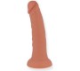 Oninder MEDIUM BOGOTÁ VIBRATOR DILDO 9 SPEEDS NATURAL 22 CM -O- 4.5 CM - FREE APP