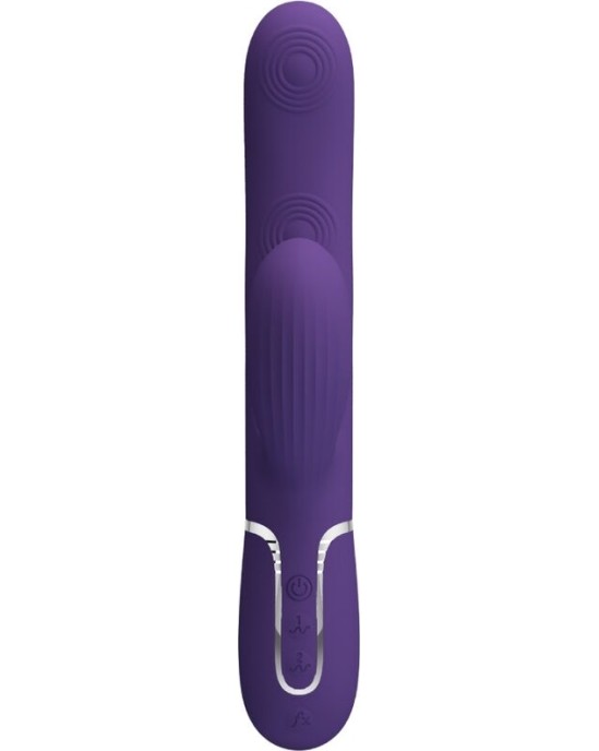 Pretty Love Flirtation PRETTY LOVE - PERLITA G-SPOT VIBRATOR 3 IN 1 MULTIFUNCTION PURPLE