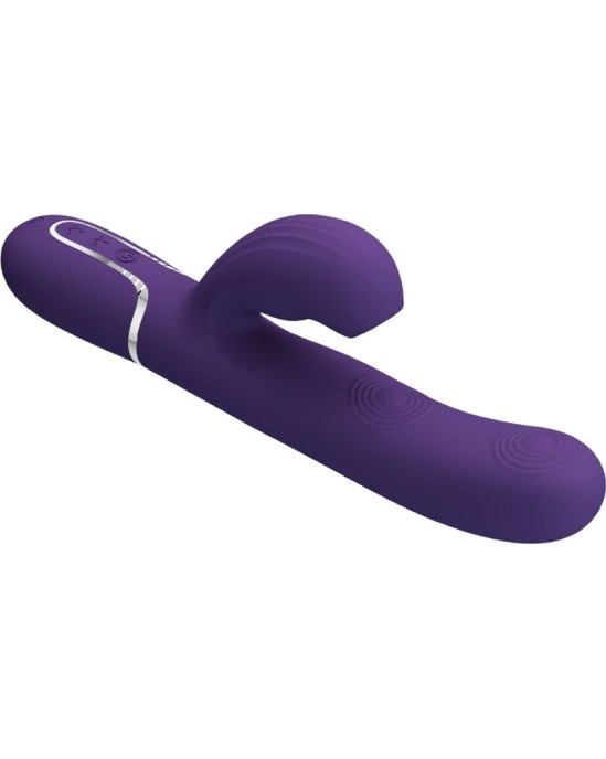 Pretty Love Flirtation PRETTY LOVE — PERLITA G-SPOT VIBRATOR 3 IN 1 DAUDZFUNKCIJAS PURPURA