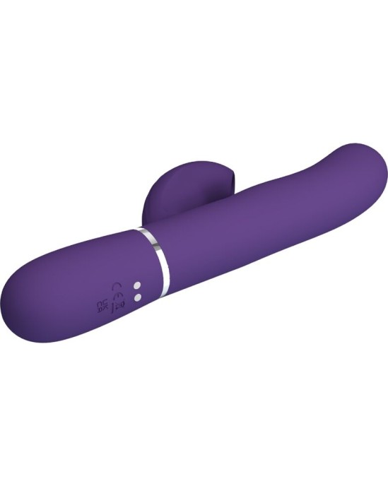 Pretty Love Flirtation PRETTY LOVE - PERLITA G-SPOT VIBRATOR 3 IN 1 MULTIFUNCTION PURPLE