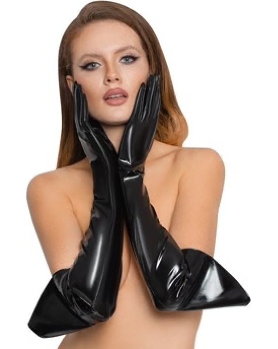 Black Level Vinyl Gloves black S