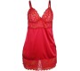 Subblime Babydolls SUBBLIME - SATIN BABYDOLL AR MEŽĢĪŅU RED S/M