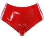 Late X Latex Briefs red L