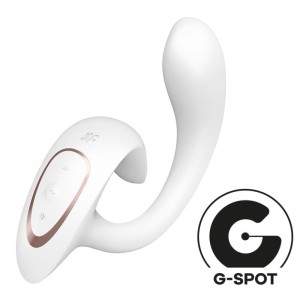 Satisfyer Vibrator APMIERINĀTĀJS - G FOR GODDESS 1 ZAĶIS VIBRATORS, BALTS